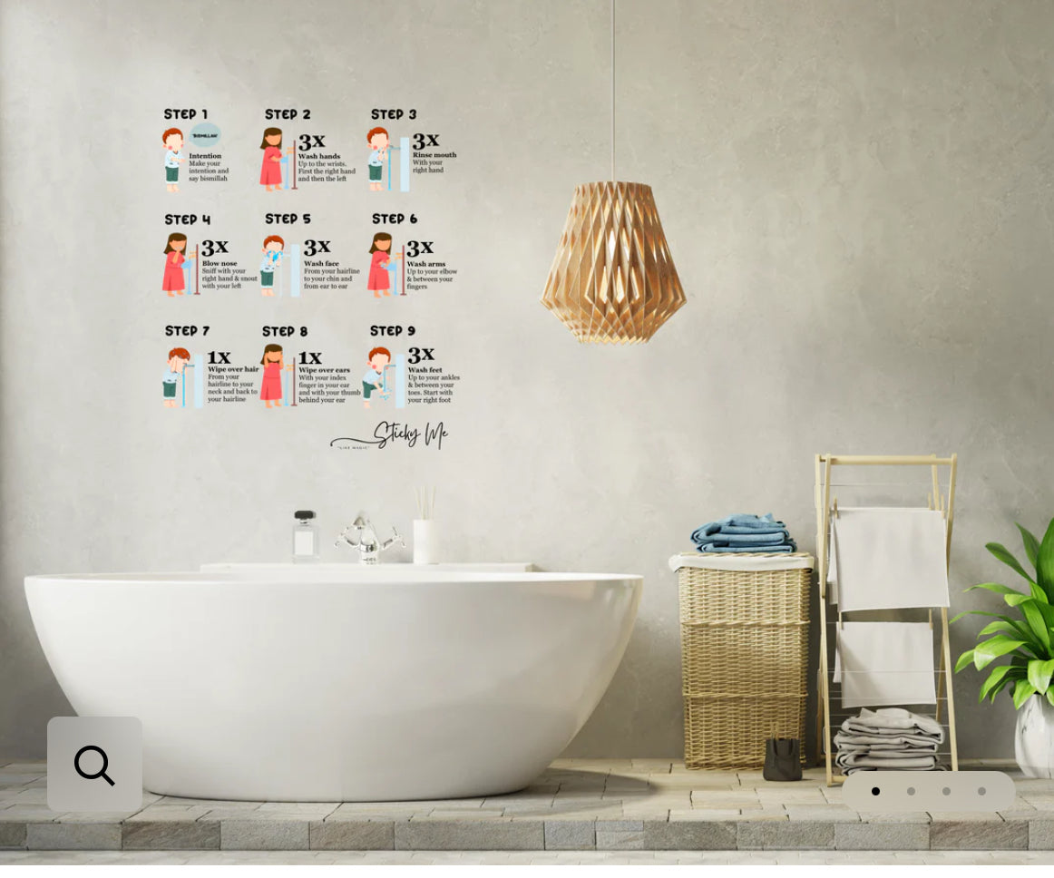 Stickers ablution