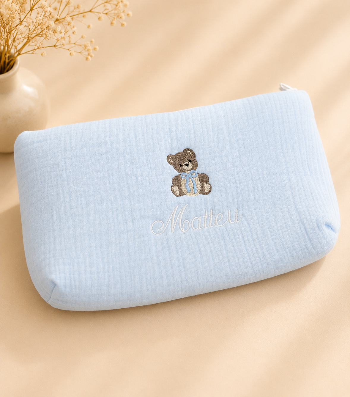 Coffret naissance bébé d'amour bleu