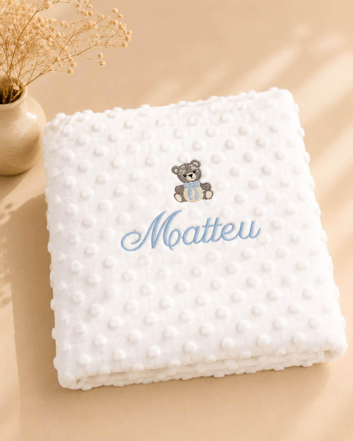 Coffret naissance bébé d'amour bleu