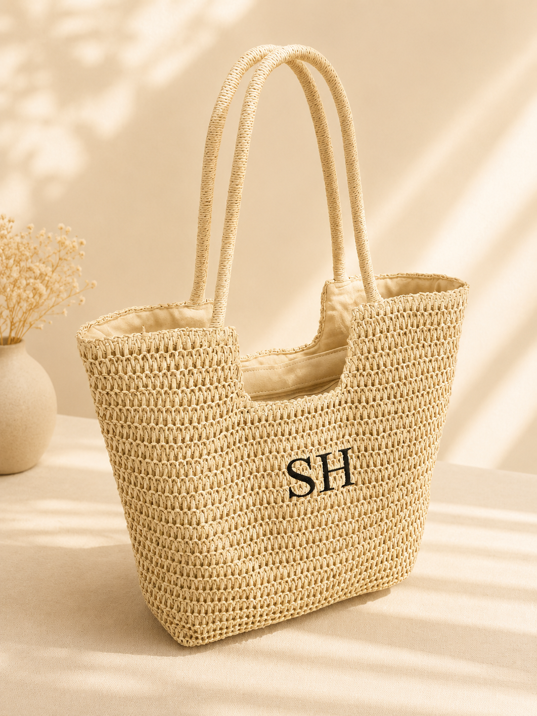 Sac de plage à broder
