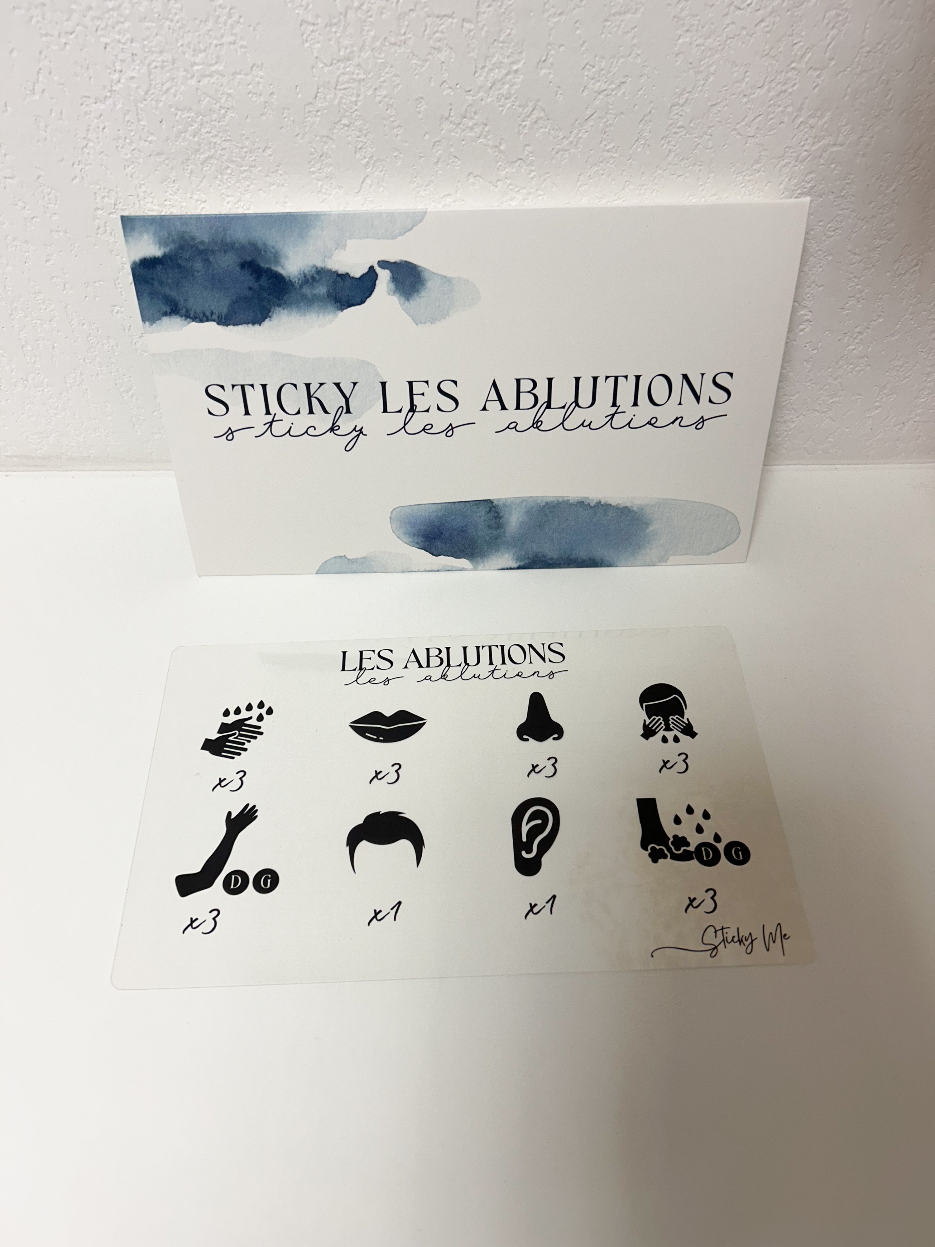 Stickers ablution