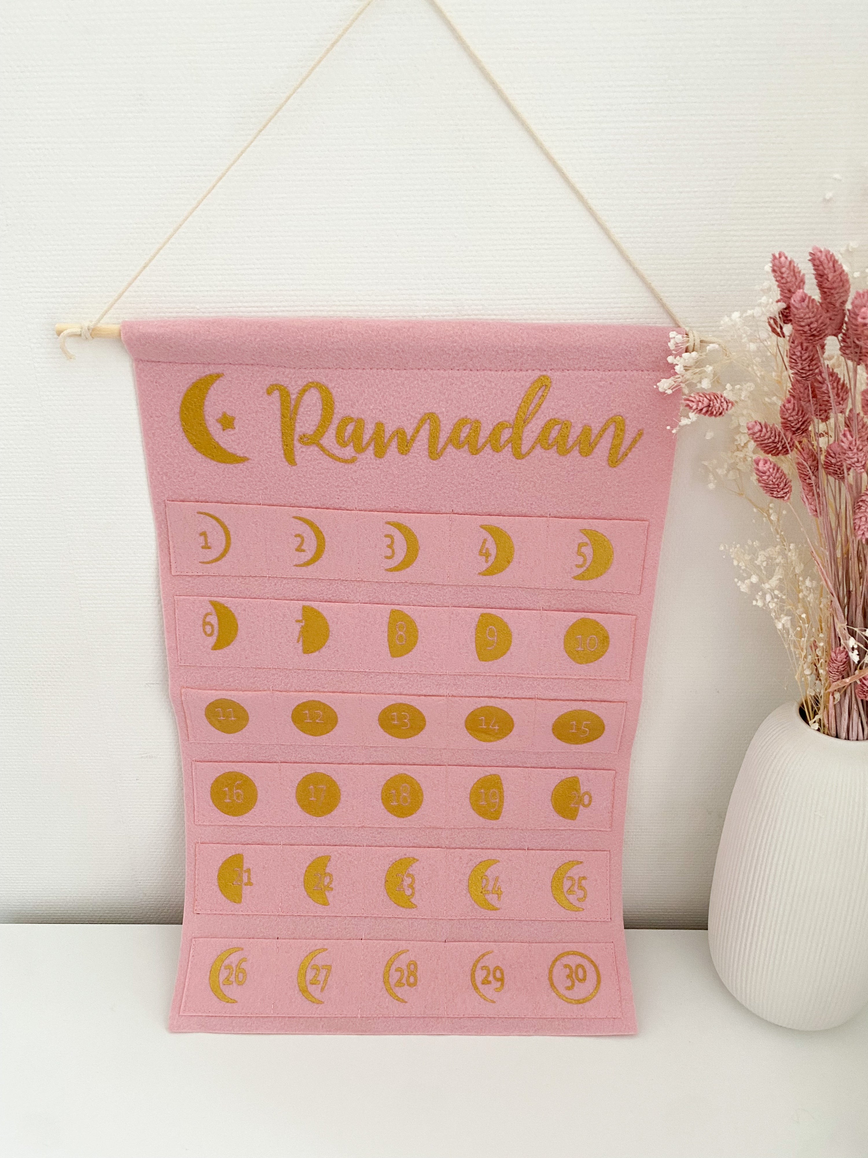 Ramadan : calendrier à faire soi même. 